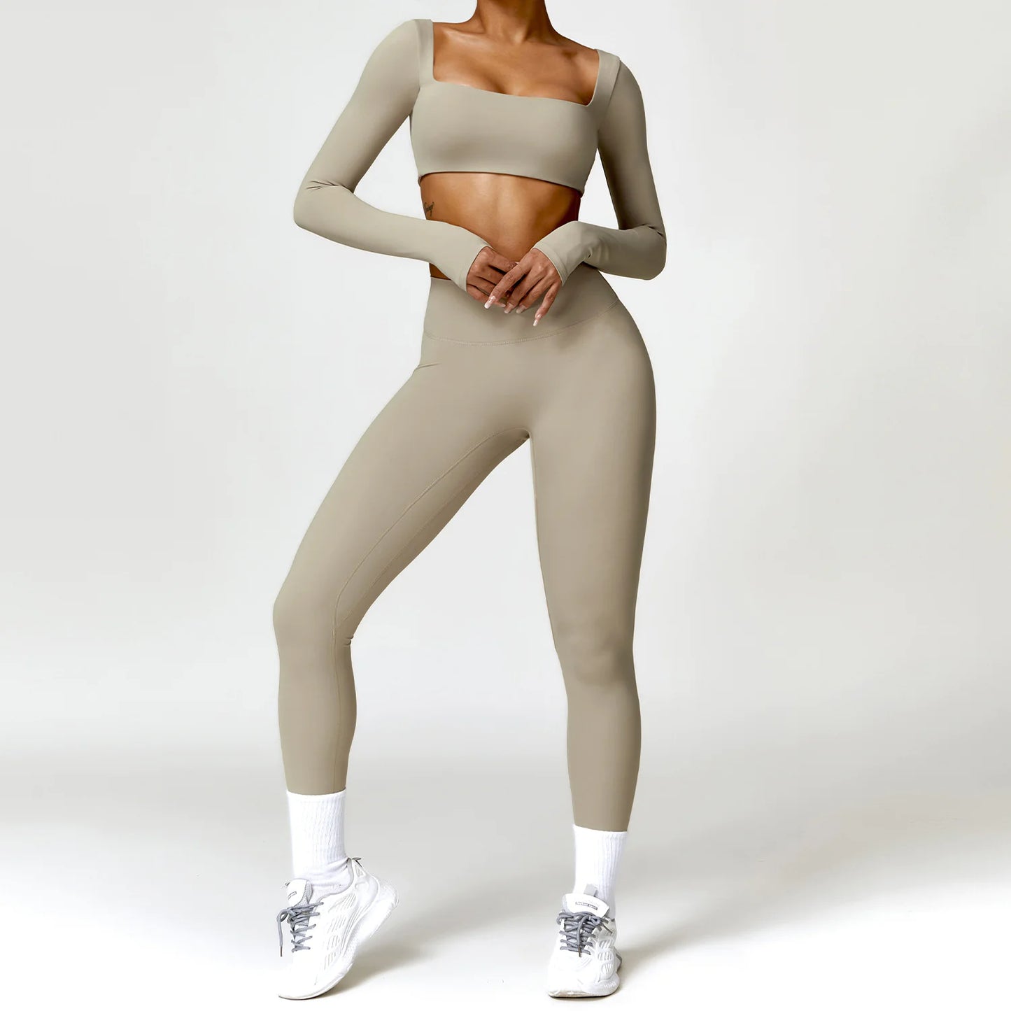 Long Sleeve Flex Yoga Suit