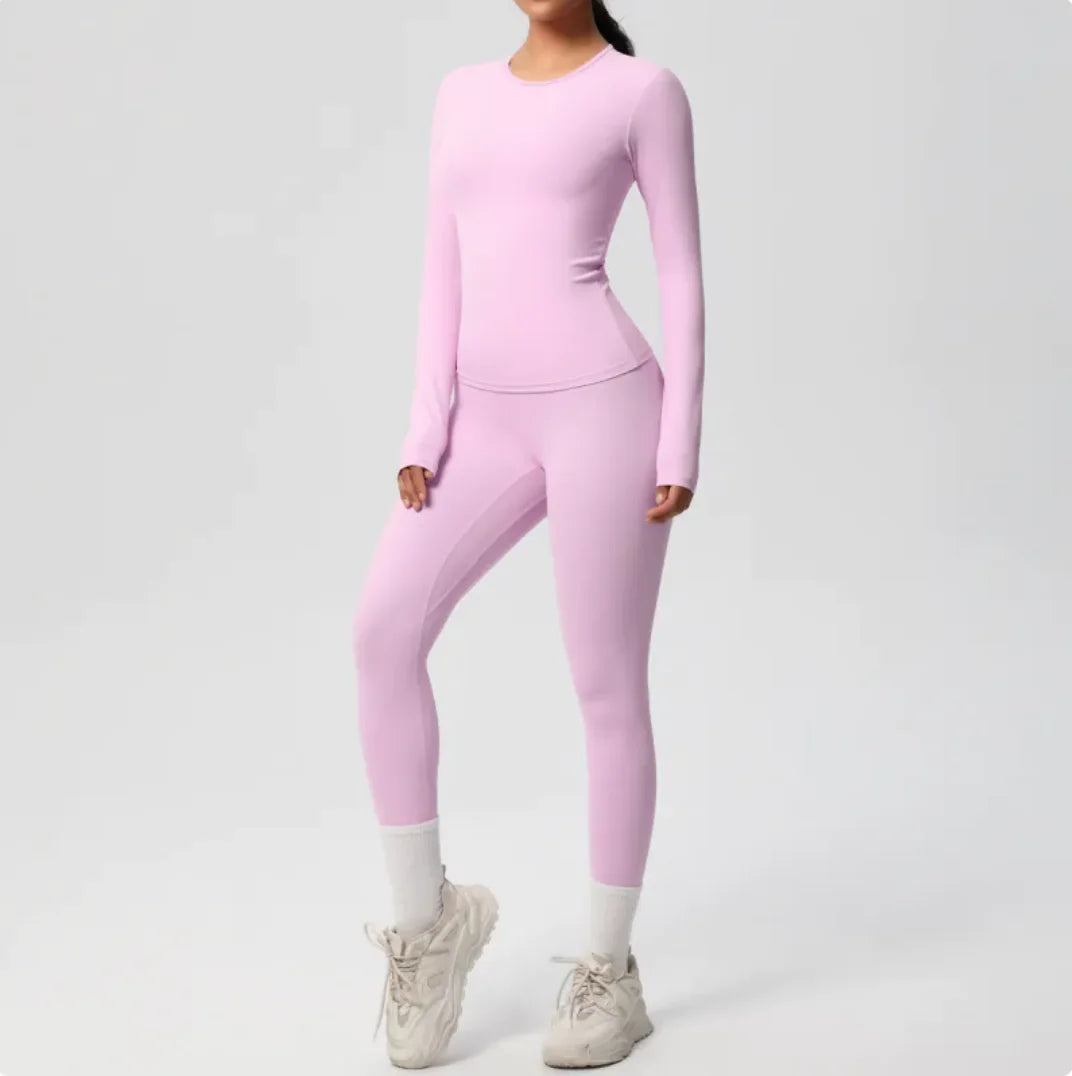 Flow Long-Sleeve Fitness Suit