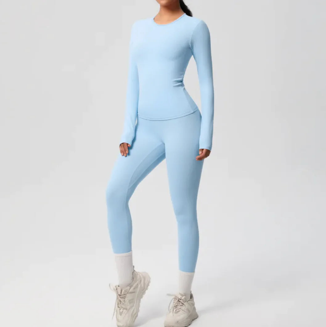 Flow Long-Sleeve Fitness Suit