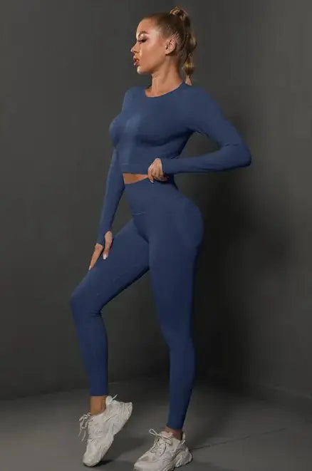 Motion Long Sleeve Yoga Suit
