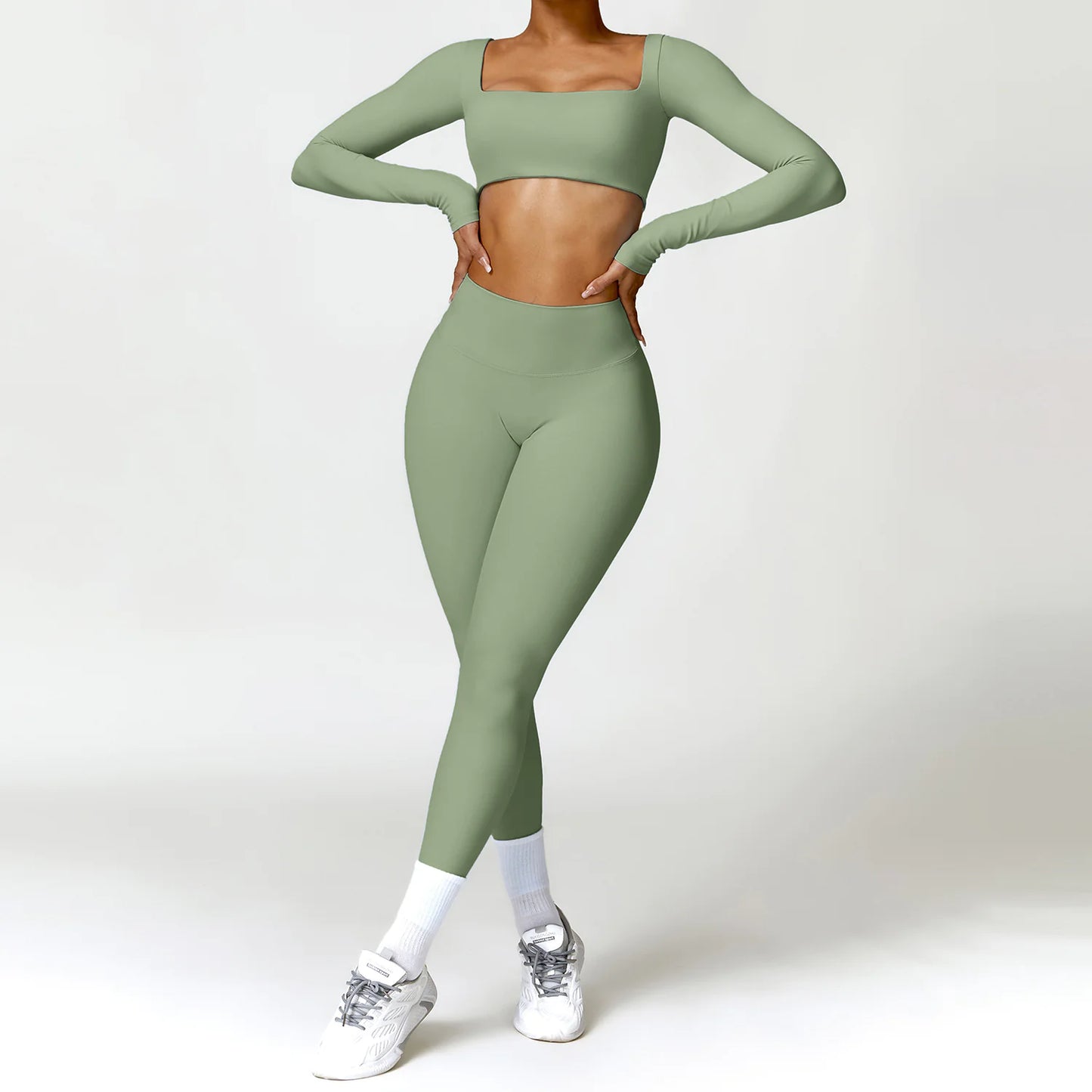 Long Sleeve Flex Yoga Suit