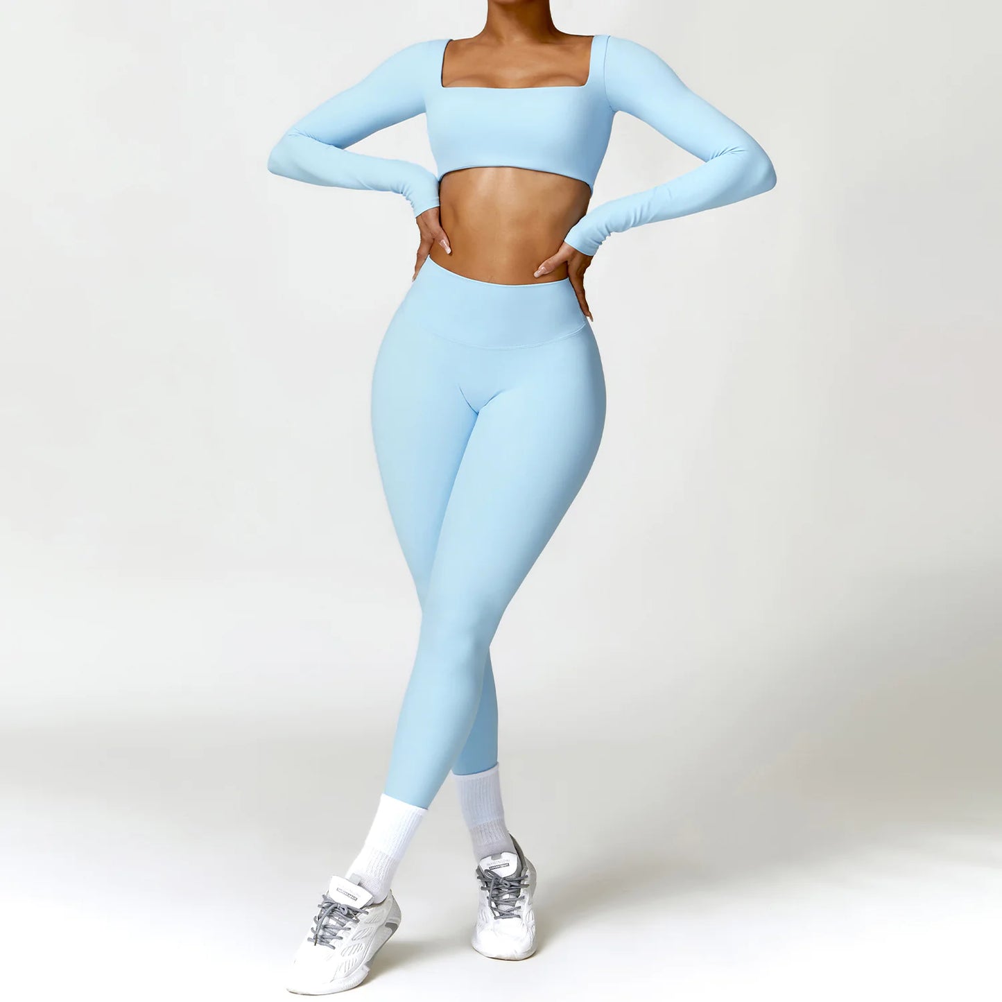 Long Sleeve Flex Yoga Suit