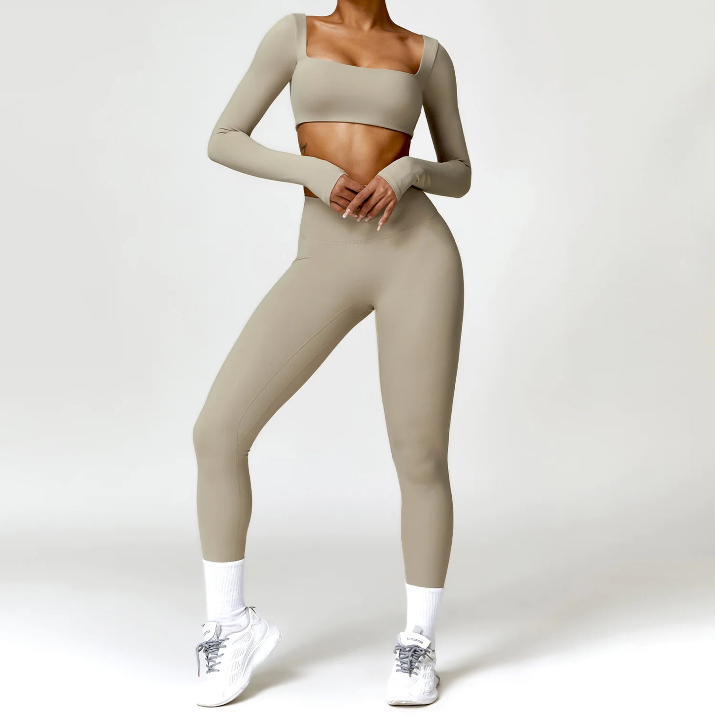 Long Sleeve Flex Yoga Suit