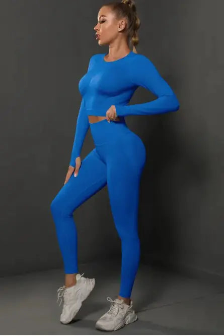 Motion Long Sleeve Yoga Suit