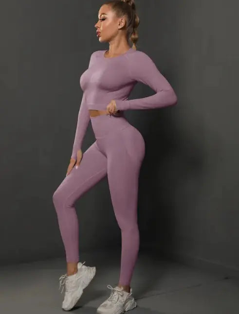 Motion Long Sleeve Yoga Suit