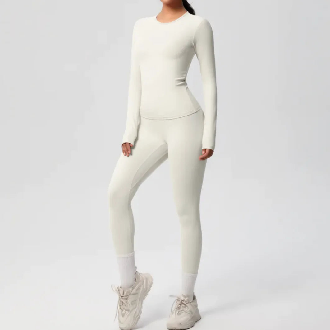 Flow Long-Sleeve Fitness Suit