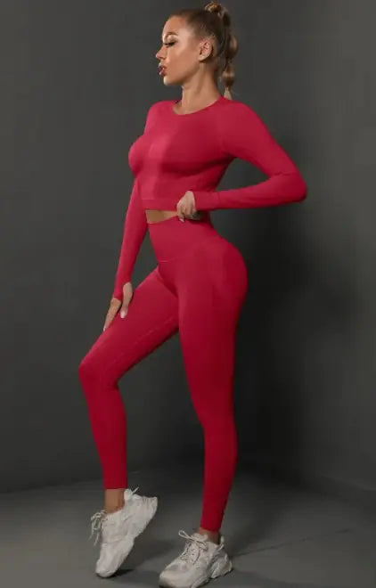Motion Long Sleeve Yoga Suit