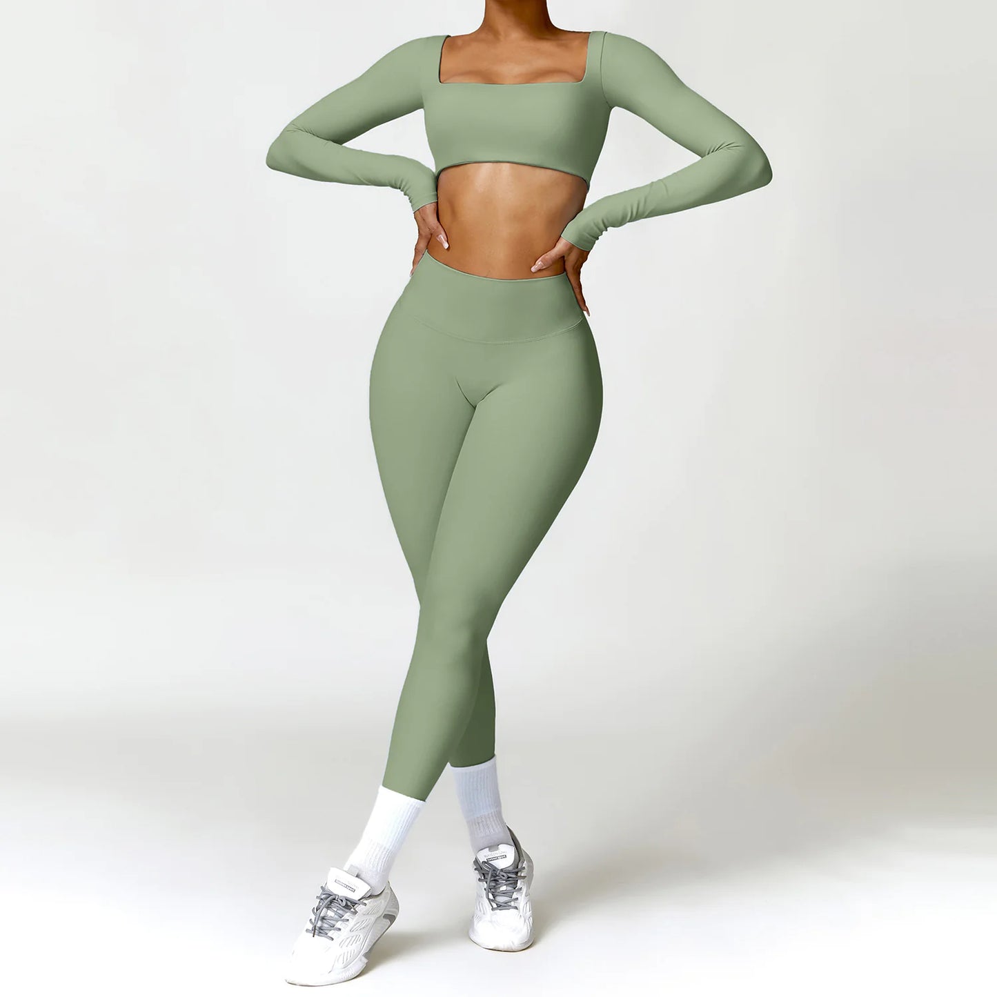 Long Sleeve Flex Yoga Suit